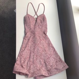 Pink homecoming dress